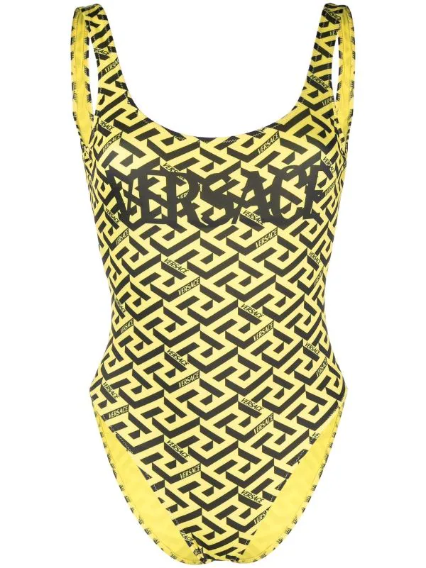 ( Nouvelle Collection ) Versace Maillot De Bain à Logo Imprimé 5Y090 PINEAPPLE+BLACK 1 ( Nouvelle Collection ) Versace Maillot De Bain à Logo Imprimé 5Y090 PINEAPPLE+BLACK