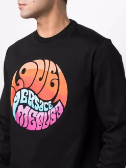 ( Nouvelle Collection ) Versace T-shirt à Imprimé Graphique Homme -Pas Cher Versace Boutique 17989626 38065921 600