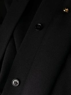 ( Nouvelle Collection ) Versace 1B000 BLACK Robe Mi-longue Sans Manches à Taille Ceinturée Femme -Pas Cher Versace Boutique 18002976 871c7e97 2c74 4d15 9922 14471a3bf13e 600