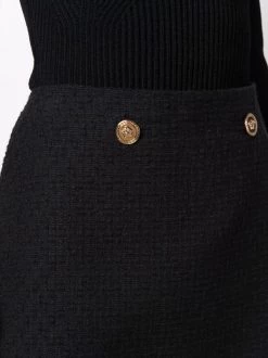 ( Nouvelle Collection ) Versace Minijupe Portefeuille En Tweed Femme -Pas Cher Versace Boutique 18028904 38169828 600