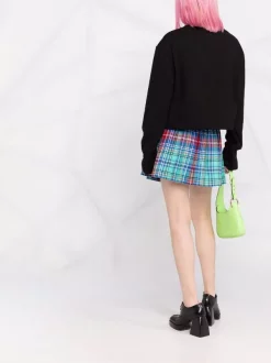 ( Nouvelle Collection ) Versace 1B000 BLACK Sweat Crop à Logo Imprimé Femme 11 ( Nouvelle Collection ) Versace 1B000 BLACK Sweat Crop à Logo Imprimé Femme -Pas Cher Versace Boutique 18031316 38196490 600