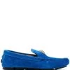 ( Nouvelle Collection ) Versace Mocassins En Daim à Logo Medusa Homme