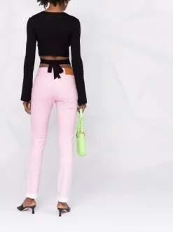 ( Nouvelle Collection ) Versace Jean La Greca à Coupe Slim 1D310 CANDY -Pas Cher Versace Boutique 18049524 38709023 600