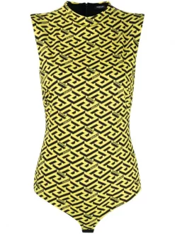 ( Nouvelle Collection ) Versace Body à Imprimé La Greca Femme