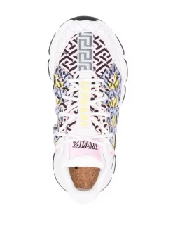 ( Nouvelle Collection ) Versace Baskets Trigreca Femme -Pas Cher Versace Boutique 18060071 38431075 600