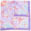 ( Nouvelle Collection ) Versace Foulard En Soie à Imprimé Baroque Femme