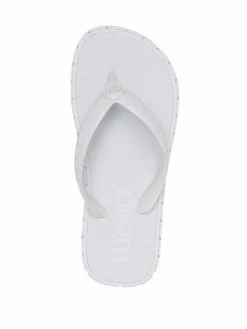 ( Nouvelle Collection ) Versace Tongs à Motif Greca Embossé Femme -Pas Cher Versace Boutique 18073878 38270409 600