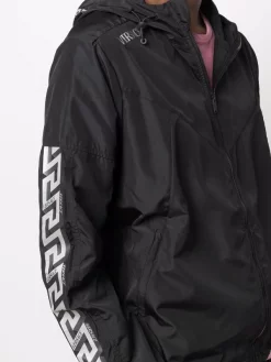 ( Nouvelle Collection ) Versace Veste Légère à Imprimé Greca 1B000 BLACK -Pas Cher Versace Boutique 18075043 38346889 600