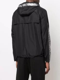 ( Nouvelle Collection ) Versace Veste Légère à Imprimé Greca 1B000 BLACK -Pas Cher Versace Boutique 18075043 38346923 600