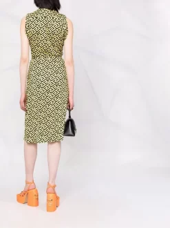 ( Nouvelle Collection ) Versace 5Y090 PINEAPPLE BLACK Robe Sans Manches à Imprimé Greca Femme 11 ( Nouvelle Collection ) Versace 5Y090 PINEAPPLE BLACK Robe Sans Manches à Imprimé Greca Femme -Pas Cher Versace Boutique 18075727 38313932 600