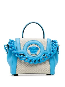 ( Nouvelle Collection ) Versace MULTI COLOR Mini Sac Medusa Head à Design Colour Block Femme