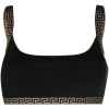 ( Nouvelle Collection ) Versace Soutien-gorge à Imprimé La Greca A1008 NERO