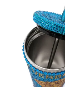 ( Nouvelle Collection ) Versace Gobelet Medusa à Ornements En Cristal Z4882 CAPRI BLUE -Pas Cher Versace Boutique 18099711 38675946 600