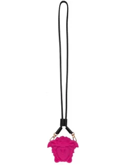 ( Nouvelle Collection ) Versace étui D'AirPods Medusa 1PE7V CERISE-VERSACE GOLD