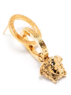 ( Nouvelle Collection ) Versace Boucles D'oreilles à Détail De Foulard Femme -Pas Cher Versace Boutique 18123995 38479128 600