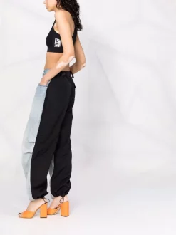 ( Nouvelle Collection ) Versace 1B000 BLACK Brassière De Sport La Greca Femme -Pas Cher Versace Boutique 18126311 38546176 600