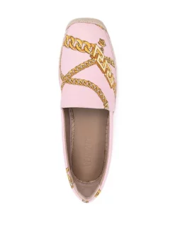 ( Nouvelle Collection ) Versace Espadrilles à Imprimé La Greca Femme -Pas Cher Versace Boutique 18126657 38526042 600