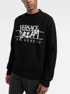( Nouvelle Collection ) Versace Sweat à Logo Imprimé Homme -Pas Cher Versace Boutique 18127509 5c245e99 8b49 4989 a1fe dde424644aca 600