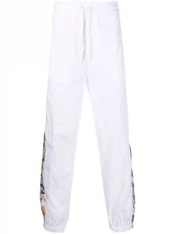 Versace 5W030 Pantalon De Jogging à Imprimé Graphique Homme