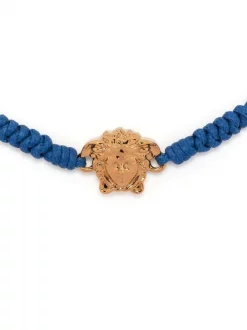 ( Nouvelle Collection ) Versace Bracelet En Coton à Détail Medusa 1V57V -Pas Cher Versace Boutique 18132893 39036047 600
