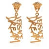 ( Nouvelle Collection ) Versace Boucles D'oreilles Pendantes Dream Medusa 3J000