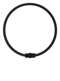 ( Nouvelle Collection ) Versace 4J510 Collier Ras-du-cou Greca à Ornements En Cristal Femme