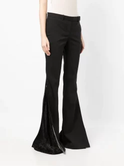 ( Nouvelle Collection ) Versace Pantalon évasé à Taille Basse Femme -Pas Cher Versace Boutique 18132950 39338276 600