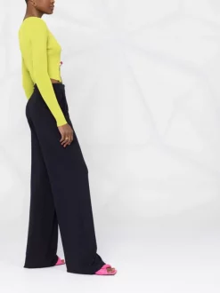 ( Nouvelle Collection ) Versace Cardigan Safety Pin à Boutonnière 1GB00 CITRON -Pas Cher Versace Boutique 18133949 6c140b29 be3a 4c57 a20b b6b87e91d000 600