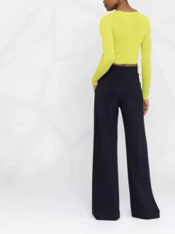 ( Nouvelle Collection ) Versace Cardigan Safety Pin à Boutonnière 1GB00 CITRON -Pas Cher Versace Boutique 18133949 95b22451 6c3a 4db9 aec6 a685c7ac35cf 600