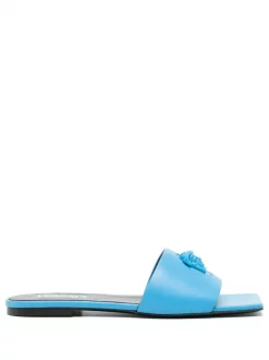 Versace Sandales La Medusa En Cuir 1UC50