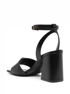 ( Nouvelle Collection ) Versace Sandales La Medusa 85 Mm En Cuir Femme -Pas Cher Versace Boutique 18134095 39338281 600