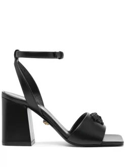 ( Nouvelle Collection ) Versace Sandales La Medusa 85 Mm En Cuir Femme