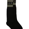 Versace Chaussettes Rayées à Logo Imprimé I450