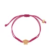 ( Nouvelle Collection ) Versace 1PE7V Bracelet En Coton à Détail Medusa Femme