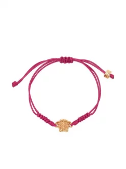 ( Nouvelle Collection ) Versace 1PE7V Bracelet En Coton à Détail Medusa Femme