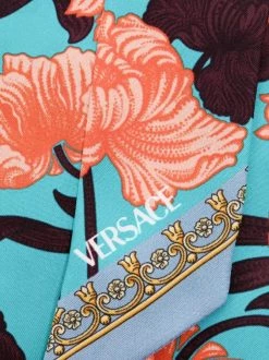 ( Nouvelle Collection ) Versace 5V230 Foulard En Soie à Fleurs Femme -Pas Cher Versace Boutique 18134127 39035560 600