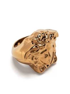 Versace Bague à Plaque Medusa Homme