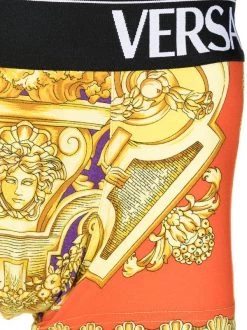( Nouvelle Collection ) Versace 5L290 Boxer à Motif Baroque Homme -Pas Cher Versace Boutique 18138797 39662709 600
