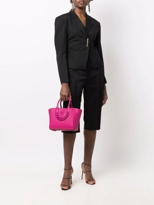 ( Nouvelle Collection ) Versace Sac à Main La Medusa En Cuir 1PE8V CERISE 2 ( Nouvelle Collection ) Versace Sac à Main La Medusa En Cuir 1PE8V CERISE – Image 2