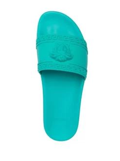 ( Nouvelle Collection ) Versace Claquettes à Motif Medusa Homme -Pas Cher Versace Boutique 18152918 38597147 600