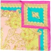 ( Nouvelle Collection ) Versace Foulard En Soie à Imprimé Baroque Femme