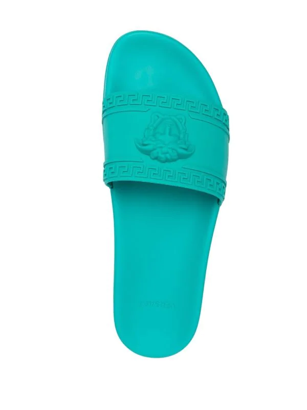 ( Nouvelle Collection ) Versace Claquettes à Plaque Medusa Femme 4 ( Nouvelle Collection ) Versace Claquettes à Plaque Medusa Femme – Image 4