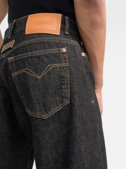 ( Nouvelle Collection ) Versace Jean Ample à Taille Haute NERO -Pas Cher Versace Boutique 18168477 5c869594 1607 4d99 96e1 0f6f7e1e902f 600