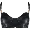 ( Nouvelle Collection ) Versace Soutien-gorge à Détails Medusa Head 1B000 BLACK