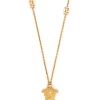 Versace Collier à Tête Medusa Homme