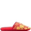 ( Nouvelle Collection ) Versace Z7012 RED GOLD Chaussons à Motif Medusa Head Homme