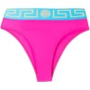 ( Nouvelle Collection ) Versace Bas De Bikini à Bande Logo Femme