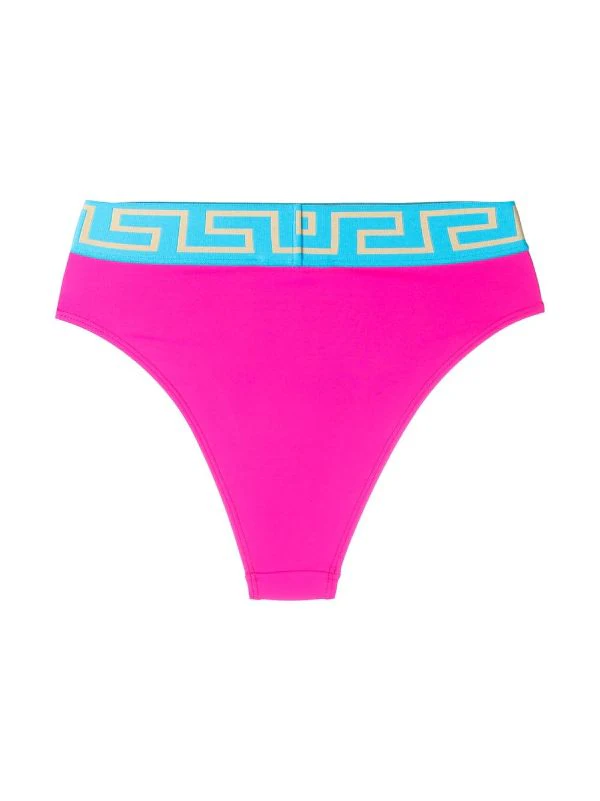 ( Nouvelle Collection ) Versace Bas De Bikini à Bande Logo Femme 2 ( Nouvelle Collection ) Versace Bas De Bikini à Bande Logo Femme – Image 2