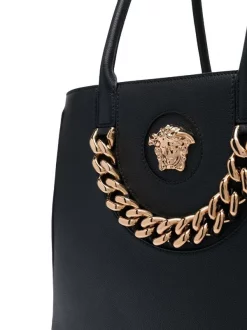 ( Nouvelle Collection ) Versace 1B00V BLACK ORO VERSACE Sac Cabas à Logo Medusa Femme -Pas Cher Versace Boutique 18188590 38723216 600