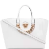 ( Nouvelle Collection ) Versace Grand Sac Cabas La Medusa 1W00V OPTICAL WHITE